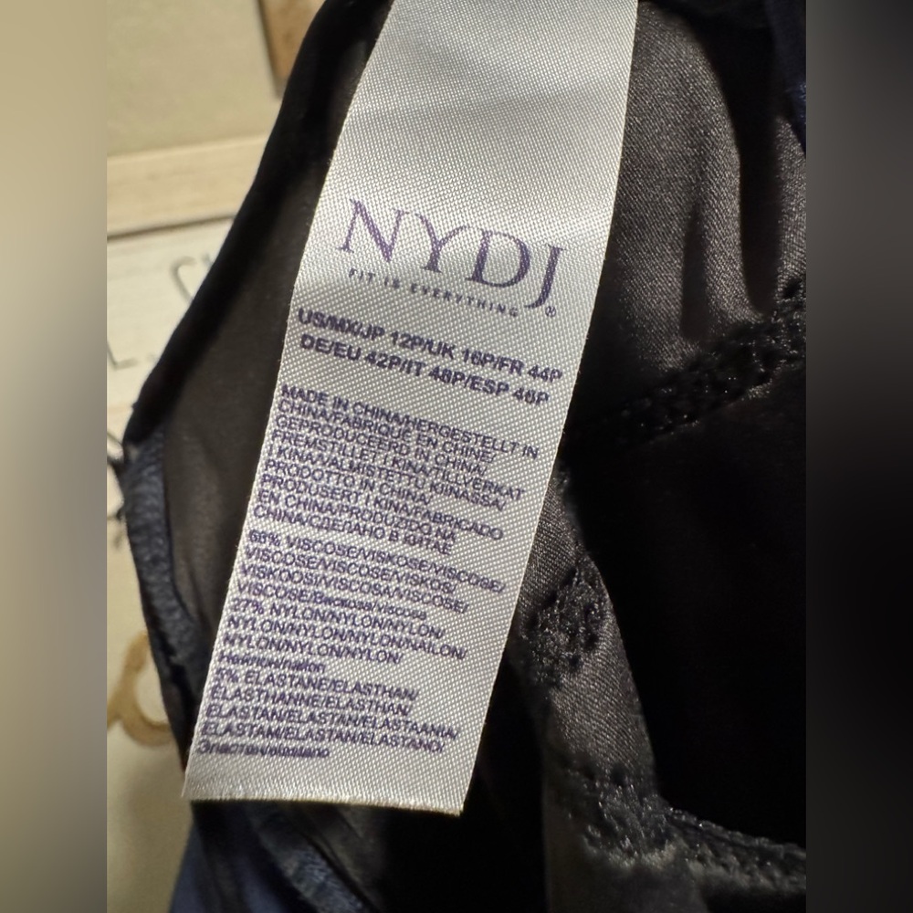 NYDJ fit is everything slim trouser pant - Picture 11 of 12